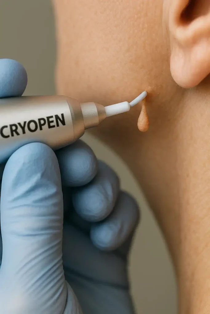 Cryopen for skin tags removal Blackheath speak to our team today!
