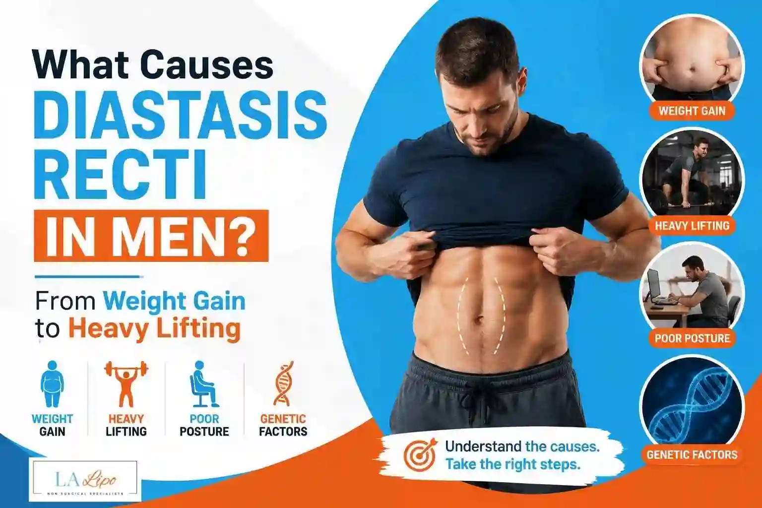 What Causes Diastasis Recti in Men? From Weight Gain to Heavy Lifting Blackheath